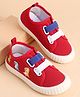 Cute Walk by Babyhug Slip On Casual Shoes With Dino Print - Red