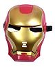 Funcart Iron Man Face Mask - Red & Golden