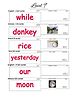 The Brain Growth Club's Knowledge Building Cards - Reading Program  Word Flash Cards  Level 9
