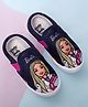 Kidsville Mattel Featuring Barbie Designed Slip On Shoes - Navy Blue