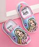 Kidsville Mattel Featuring Barbie Printed Slip On Shoes - Blue