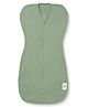 Cocoon Care Bamboo Cotton Knit Arms Up Swaddle Sleeping Pod Baby Nest With - Green