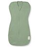 Cocoon Care Bamboo Cotton Knit Arms Up Swaddle Sleeping Pod Baby Nest - Green
