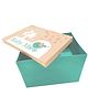 Baby Moo Gift Box Medium -peach & Green