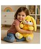 Besties Bunny Stuffed Soft Toy Yellow - Height 30 cm