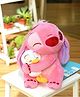 FUSKED Fluffies Pink Stitch Hugging Duck  - Soft and Washable Adorable Gift for Birthday - 25 cm Plush for 3+ YEARS Height 25 cm
