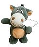 FUSKED Fluffies Talking Donkey - Interactive and Repeat After Me Toys - 20 cm Plush for 3+ YEARS - 1 Piece