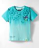 Junior Killer Half Sleeves Floral & Humming Bird Printed Tee - Mint