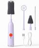 the Little Lookers Electric Baby Bottle Brush Cleaner 360° Rotating, Rechargeable, Water-resistant & Portable  (Purple)