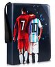SYGA Football Star Card Binder  4 Pocket Zipper Album with 50 Removable Sleeves