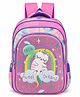 SYGA 16 Inches Kids Backpack Sweet Dreams Meow & Rainbow Fantasy Design with Waterproof School Bag for 6 to 9 Years School Students -Light Pink