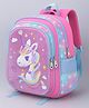 SYGA Kids Backpack Unicorn Whirlwind & Burst of Color and Fantasy with Waterproof School Bag for 6 to 9 Years School Students (Sky Blue & Pink) - Height 16 Inches