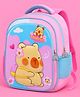 SYGA Kids Backpack Honey Bear's Cloudy Daydream with Waterproof School Bag for 18 Months to 3 Years School Students (Pink) - Height 12 Inch