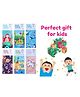 New Pinch 6 Pcs x 12 Pages Return Gift Pocket Painting Books with 6 Color Pallettes on Each Sheet, Upgraded Thick Paper, Watercolor Drawing Book for Kids Age 5-15, Color Kit for Girls & Boys Birthday