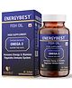 HealthBest EnergyBest Fish Oil Enriched Source of Omega-3 EPA DHA 1000 mg- 30 Softgel Capsules