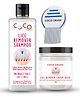 Coco Crush Lice, Nits & Eggs Treatment Shampoo, 100ml; Cream Wash, 50g; & Removal Comb