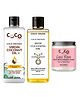Coco Crush Natural Rose Face Mask; Deep Cleaning Face Oil; Virgin Coconut Oil for Glowing Skin (3x50g)