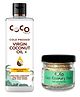 Coco Crush Rosemary Coconut Hair Mask, 15g & Virgin Coconut Hair Oil, 50ml | Repair & Nourish Hair