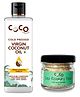 Coco Crush Rosemary Coconut Hair Mask, 15g & Virgin Coconut Hair Oil, 200ml | Repair & Nourish Hair