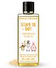 Coco Crush Cold Pressed Sesame Oil for Babies | Pure & Organic Hair and Body Massage Oil (200ml)