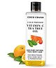 Coco Crush Vitamin-C & Tea Tree Oil for Skin, Body, Hair Massage - Cold Pressed & 100% Pure - 50ml