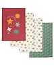 Tidy Sleep Changing Mat Hello Star Print Pack Of 4 - Multicolour