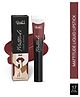Glam21 Mattitude Liquid Matte Lipstick | 16H Long Stay | Non-Transfer | Smudge-Proof | Moisturizing |7.5ml, Brown Boundary