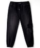 Pepe Jeans 100% Cotton Woven Full Length Mid Rise Solid Color Jeans - Black