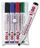 Lineplus  White Board Marker Set Of 4 Pcs 1000B