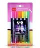 LINEPLUS Lineworks Fineliner Set Of 10 - Neon