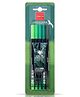 LINEPLUS Lineworks Fineliner Set Of 5 - GREEN