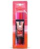 LINEPLUS Lineworks Fineliner Set Of 5 - Red