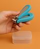 Badal Kidz Baby Nail Clipper with Safety Box - Gentle & Easy Grooming for Newborns and Kids- Blue