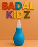 Badal Kidz Baby Nasal Aspirator Nose Cleaner|Soft & Safe Suction for Newborns- Blue