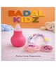Badal Kidz Baby Combo Nose Sucker & Pacifier With Chain| Safe Nasal Aspirator + BPA-Free Pacifier  for Newborns & Infants- Pink & Pink