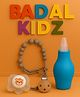 Badal Kidz Baby Combo Nose Sucker & Pacifier With Chain| Safe Nasal Aspirator + BPA-Free Pacifier  for Newborns & Infants- Blue & Grey