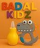 Badal Kidz Baby Nose Sucker & Baby Teether Combo | Safe Nasal Aspirator BPA-Free Teething Toy for Newborns & Infants- Yellow & Grey