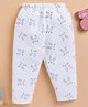 Wonderchild Bunny Ears Printed Leggings - White