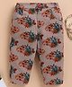 Wonderchild Floral Printed Pant - Chocolate