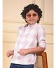 CRIMSOUNE CLUB Cotton Woven Full Sleeves Checked Shirt - Pink