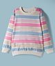 Doreme Terry Knit Full Sleeves Striped Sweatshirt - Multicolor