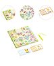 SANJARY Alphabet Maze Letters magnetic Parcking Puzzle Boards for Children 3+ Year Educational Learning Toys set color design may vary