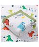 Fabrify 100% Pure Organic Cotton 6 Layer Muslin Blanket for Baby   Ultra-Soft Baby Quilt Cum Wrapper Blanket, Swaddle for Newborns and Toddlers 0-3 Years (Dino Design )