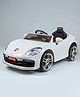JN Creations 12V Kids Porsche Battery Operated Ride On JNC-002 Car With Remote Control (WHITE)