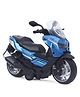 Olive Toys Die Cast 1:12 Scale Pulsar Motorcycle With Sound Light & Pull-back - Blue & Black