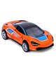 Olive Toys Die Cast 1:36 Simulation Pull-Back Die Cast Car McLaren - Orange & Blue