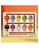 YAMAMA Wooden Magnetic Ice Cream Maze Toys For Kids, Wooden Role Play Educational Toys Fun Entertainment Pretend Play Set Kids Toys - Multicolor