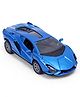 Olive Toys Die Cast 1:36 Scale Lamborghini Model Toy Car with Pull-Back Wheel - Blue