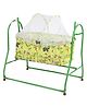 Mothertouch Italio Cradle Animal Print - Lemon Green 