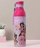 Cello Amazer 600 3D Disney Princess Print Stainless Steel Inner Water Bottle Violet - 550 ml